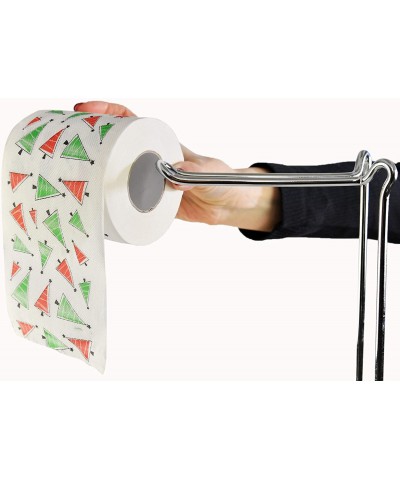 Red and Green Christmas Trees Toilet Paper Festive Gag Gift Novelty Holiday Gift Idea Napkin Prank Fun Birthday Party Christm...