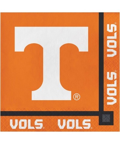 University of Tennesse Knoxville Beverage Napkins Orange/White $15.72 Kids' Party Tableware