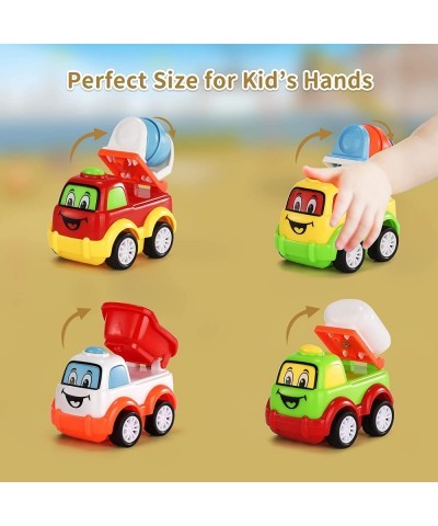 Construction Truck Toys for 1 2 3 4 5 6 Year Old Boys 5-in-1 Friction Power Toy Vehicle in Carrier Truck Toys for Kids 3-5 Ye...