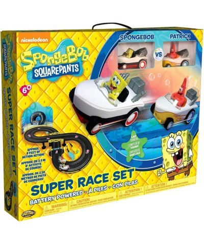 Spongebob Hot Rod Boat Race Set Vehicle $50.07 Kids' Play Cars & Race Cars