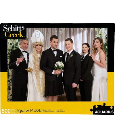 Schitt's Creek Wedding 500 Piece Puzzle - Officially Licensed Schitt's Creek Merchandise & Collectibles - Glare Free - Precis...