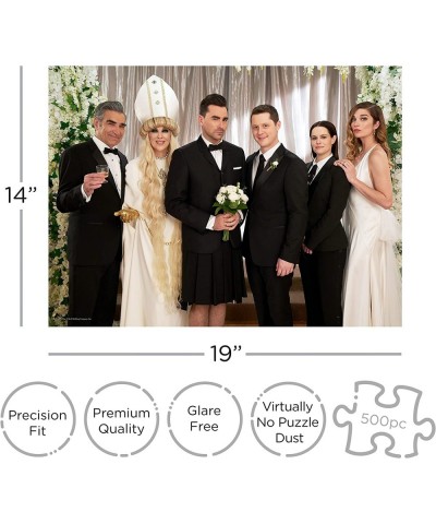 Schitt's Creek Wedding 500 Piece Puzzle - Officially Licensed Schitt's Creek Merchandise & Collectibles - Glare Free - Precis...