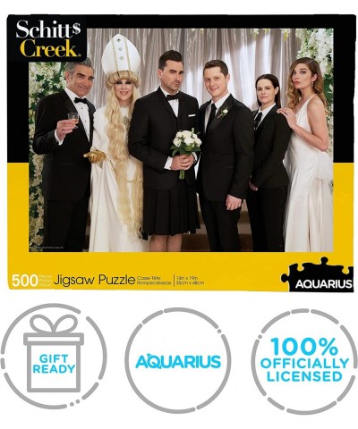 Schitt's Creek Wedding 500 Piece Puzzle - Officially Licensed Schitt's Creek Merchandise & Collectibles - Glare Free - Precis...