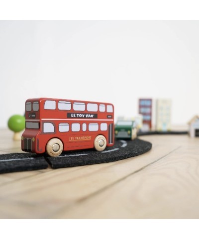 London Car Set Premium Wooden Toys for Kids Ages 3 Years & Up (TV267) 7-pk $41.11 Play Figure Vehicles