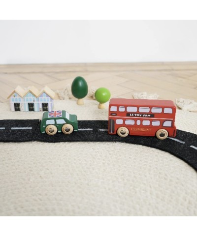 London Car Set Premium Wooden Toys for Kids Ages 3 Years & Up (TV267) 7-pk $41.11 Play Figure Vehicles