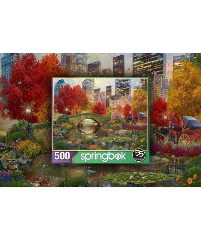 Springbok's 500 Piece Jigsaw Puzzle Central Park Paradise - Made in USA $28.94 Jigsaw Puzzles