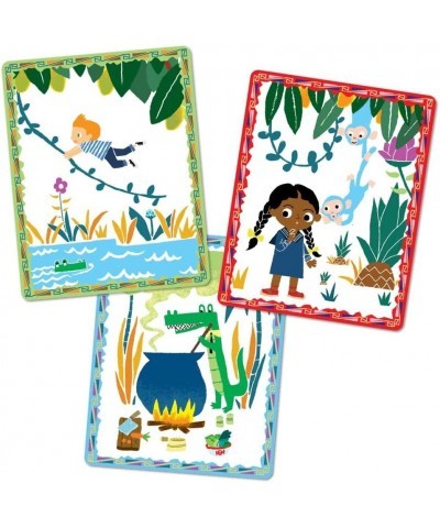 eeBoo: Create a Story Cards Tell Me a Story Volcano Island 36 Cards Included in the Set Encourages Imagination Creativity and...