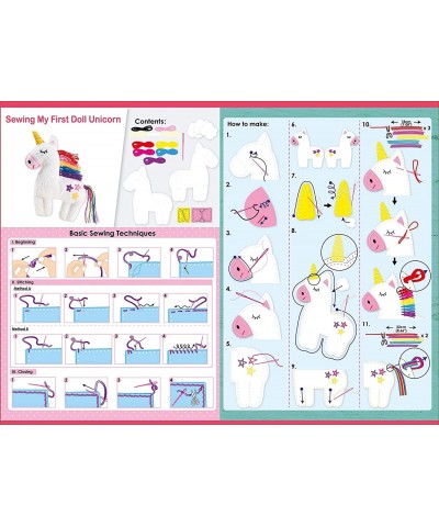 CH1620 Sewing Doll Unicorn Mixed Colours $42.49 Craft Kits