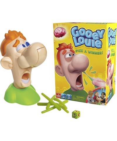 Gooey Louie - Pull The Gooey Boogers Out Until His Head Pops Open Game Green $46.15 Board Games