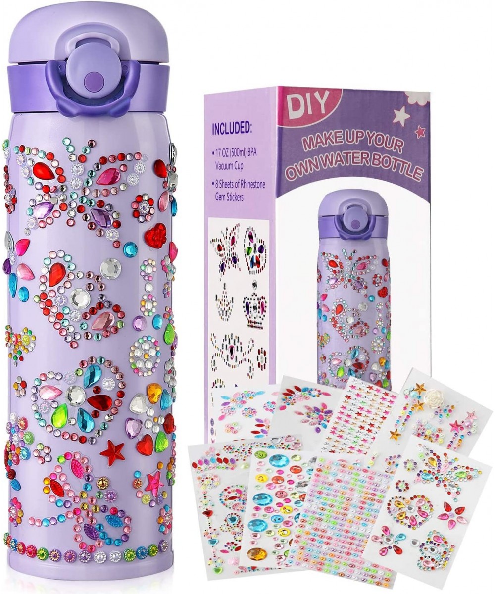 Gifts for Girls Decorate Your Own Water Bottles with Rhinestone Glitter Gem Stickers - Christmas Gifts Girls DIY Arts and Cra...