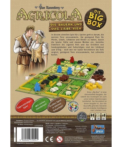 Agricola All Creatures Big and Small The Big Box | Farming Game | Strategy Game for Adults and Kids | Family Board Game | Age...