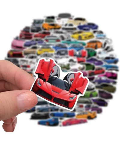 JDM Race Car Stickers Packs 100PCS Vinyl Waterproof Stickers for Laptop Water Bottles Helmets Aesthetic Trendy Decals for Tee...