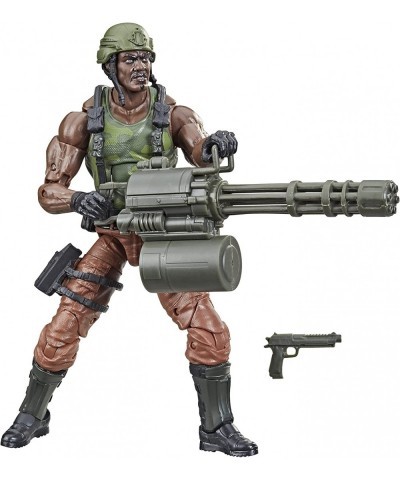 G.I. Joe Classified Series Heavy Artilery Roadblock Action Figure 28 Collectible Premium Toy 6-Inch-Scale with Custom Package...