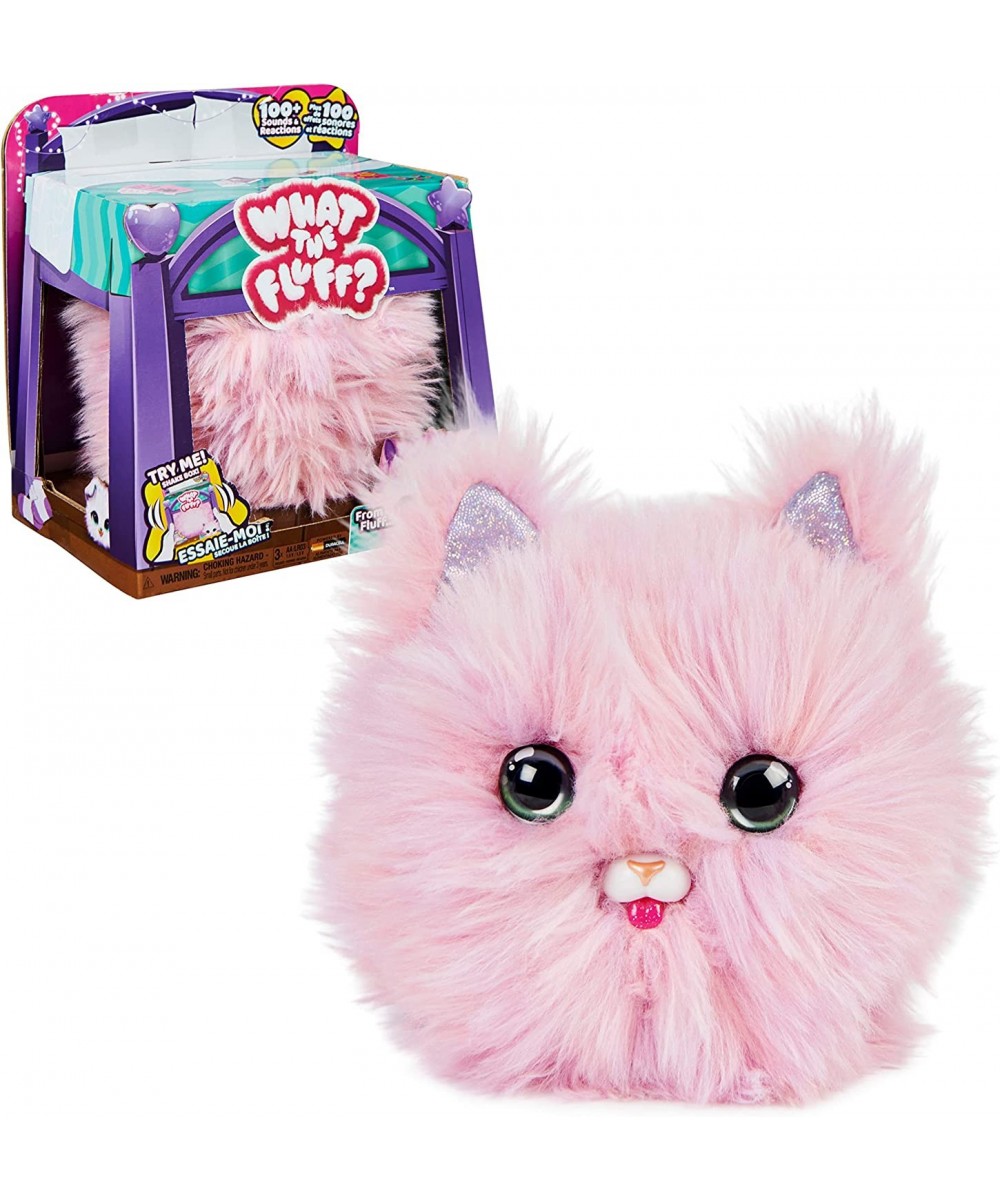 WHAT THE FLUFF? Purr ‘n Fluff Surprise Reveal Interactive Toy Pet Over 100 Sounds and Reactions Kids Toys for Girls Ages 5 an...