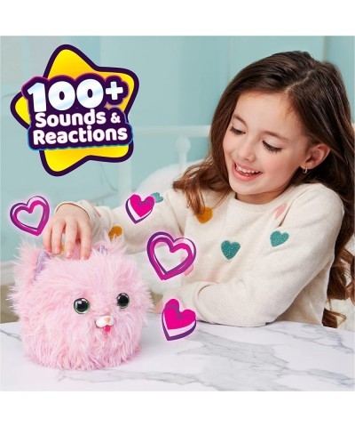 WHAT THE FLUFF? Purr ‘n Fluff Surprise Reveal Interactive Toy Pet Over 100 Sounds and Reactions Kids Toys for Girls Ages 5 an...