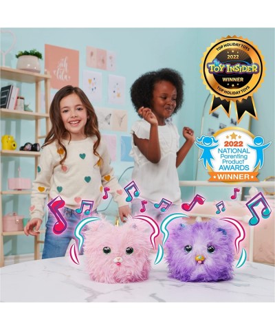 WHAT THE FLUFF? Purr ‘n Fluff Surprise Reveal Interactive Toy Pet Over 100 Sounds and Reactions Kids Toys for Girls Ages 5 an...