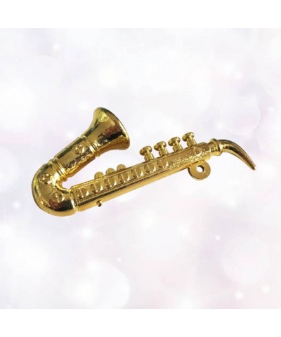 9 PCS Miniature Saxophone Mini Saxophone Model Miniature Musical Instruments Dollhouse Instruments 1: 12 Mini $17.92 Dollhous...