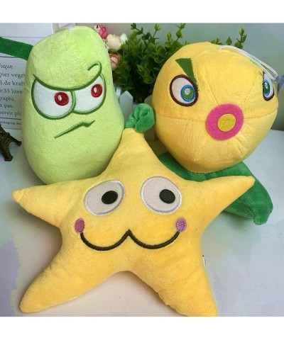 3 PCS PVZ Plush Plants Sets Toys Laser Beans Star Fruit Citron PVZ Figure Doll Great Gift for Christmas Birthday New $40.68 P...