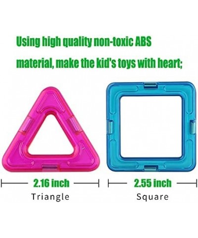 Magnetic Blocks Building Toys for Kids Magnetic Tiles STEM Kit Educational Stacking Blocks Toys for Boys and Girls(XWS-A3) $1...