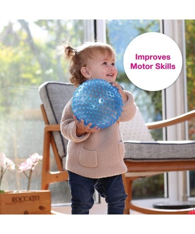 Sensory Ball for Baby - 7” Transparent Trendy Color Baby Ball That Helps Enhance Gross Motor Skills for Kids Aged 6 Months & ...