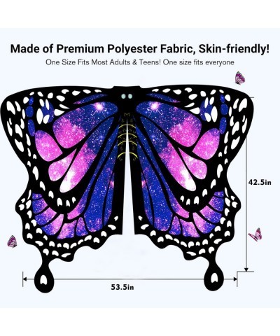 Halloween Butterfly Wings for Girls Butterfly Costume for Party Kids Fairy Wings with Mask and Antenna Headband $20.41 Kids' ...