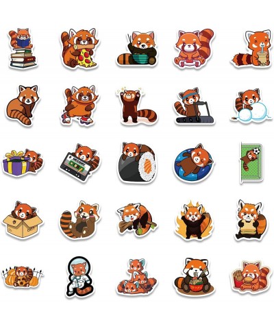 Red Panda Stickers - Red Panda Gifts - 50 Pcs Cute Red Panda Water Bottle Stickers for Kids Teens Adults $16.05 Kids' Stickers