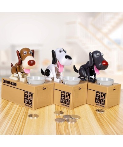 New 2021 Piggy Bank My Dog Piggy Bank Kids Steal Coins Bank Piggy Bank Money Box Dog Shaking his Head and Tail Ears Spin Birt...