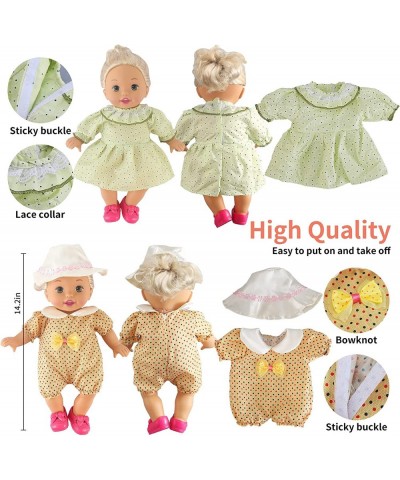 clothes Set of 6 For 12-14-16 Inch Alive Lovely Baby Doll Clothes Dress Outfits Costumes Dolly Pretty Doll Cloth Handmade Gir...