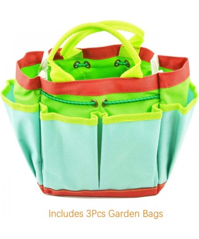 3 Pcs Kids Gardening Storage Bag for Garden Tools Right Size for Toddlers (3pcs Mini Storage Tote) $26.45 Toy Gardening Equip...