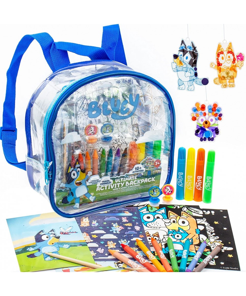 Ultimate Activity Backpack Create Your Own Suncatchers & Reveal Surprise Scenes Perfect for Travel Road Trip Toy or Toddler G...