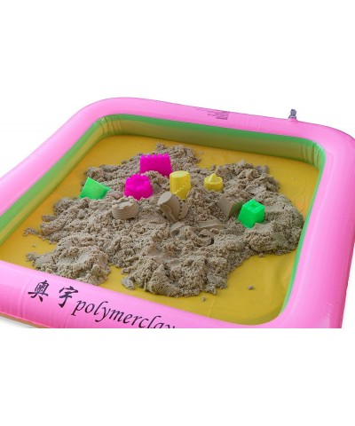 Inflatable Portable Sand Tray for Sand Activities Alternative to Sandbox or Sandtable $15.92 Craft Kits