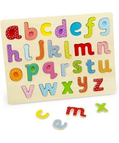 Alphabet Puzzle Board | Learn Your Abc's with Professor Poplar's Wooden Jigsaw Puzzles | Children's Educational Toys | Bundle...