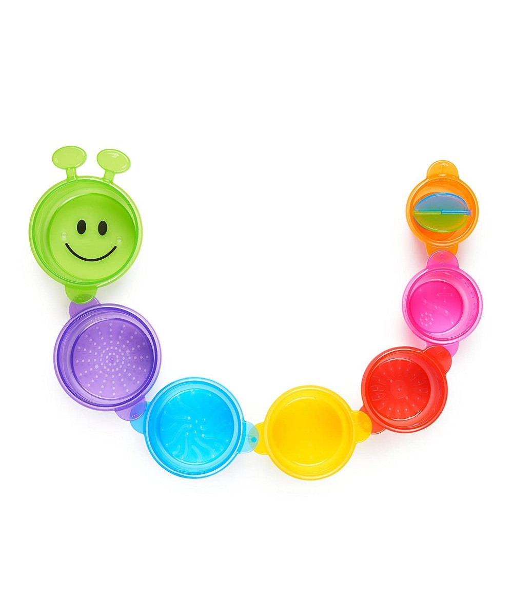 Caterpillar Spillers Stacking and Straining Cups Baby and Toddler Bath Toy $14.37 Early Development & Activity Toys