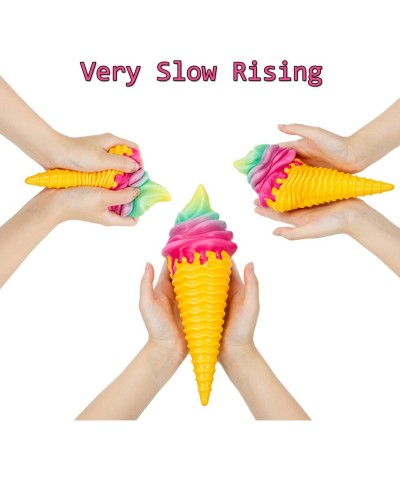 Torch Ice Cream Squishy Jumbo Cute Cream Scented Soft Squishies Slow Rising Food Squeeze Toys （4 Random Colors） $23.12 Miniat...