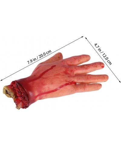 Bloody Hands Scary Severed Broken Fake Arms Hands for Haunted House Decoration Halloween Party Accessories $17.08 Gags & Prac...