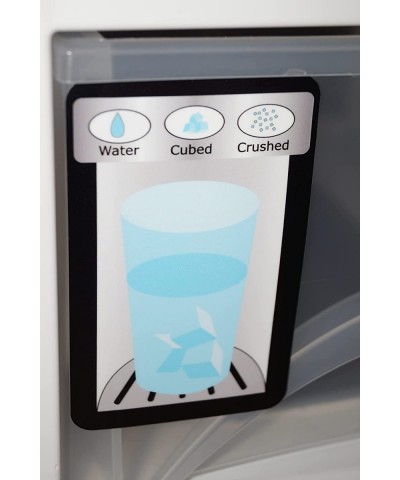 Play Kitchen Ice Maker Refrigerator Pretend Play Decals (3"x5") $17.97 Toy Kitchen Products