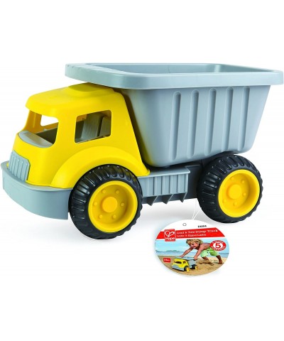 Load & Tote Dump Truck Indoor/Outdoor Beach Sand Toy Toys Yellow L: 14.4 W: 8.3 H: 8.9 inch $63.02 Sandboxes & Beach Toys