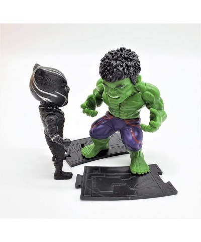 The Incredible Hulk and Black Panther Action Figure Superhero Set $33.40 Action Figures