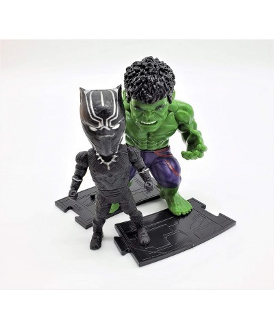 The Incredible Hulk and Black Panther Action Figure Superhero Set $33.40 Action Figures