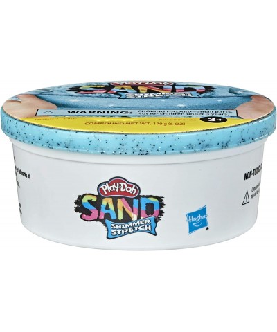 Sand Shimmer Stretch Single Can of Sparkly Cyan Blue Compound for Kids 3 Years and Up 6-Ounce Can Non-Toxic $17.99 Kids' Art ...