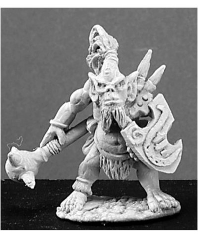 Miniatures Goblin Barbarian 02932 Dark Heaven Legends Unpainted Metal $17.49 Miniature Novelty Toys