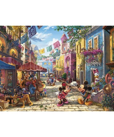 Thomas Kinkade - Disney Dreams Collection - Mickey and Minnie in Mexico - 750 Piece Jigsaw Puzzle $22.16 Jigsaw Puzzles