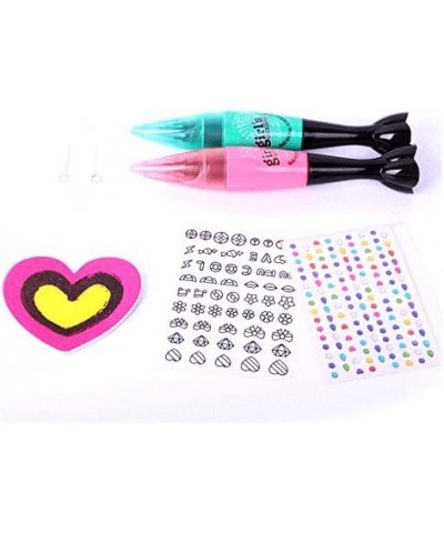 Nail Art Pens Paint and Sketch Set 7 Basic Beauty Colors Emoji Pedicure and Manicure Kit - Girls 5 to 10 Years Old $31.79 Kid...