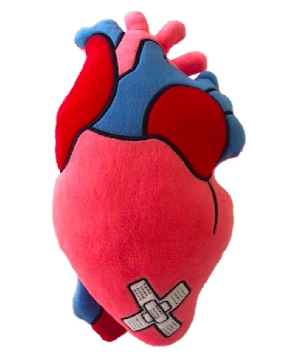 Stuffed Plush Anatomical Heart Pillow $39.53 Kids' Plush Toy Pillows