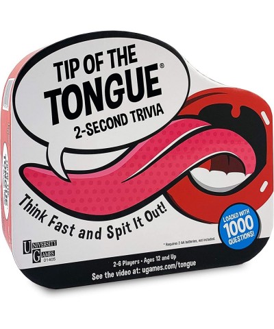 Tip of The Tongue The Split S Trivia Party Game How Fast Can You Spit Out Answers for 2 to 6 Players Ages 12 & Up $28.04 Boar...