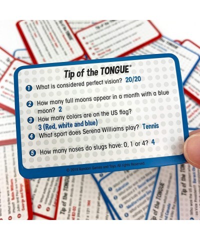 Tip of The Tongue The Split S Trivia Party Game How Fast Can You Spit Out Answers for 2 to 6 Players Ages 12 & Up $28.04 Boar...