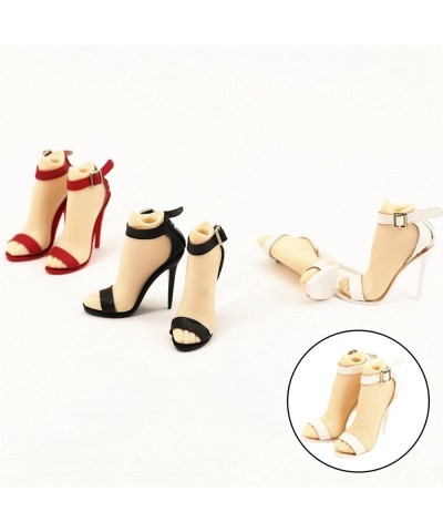 1/6 Female Action High s Sandals Shoes for 12" Action Figure Female Body Accessory White $38.09 Action Figures