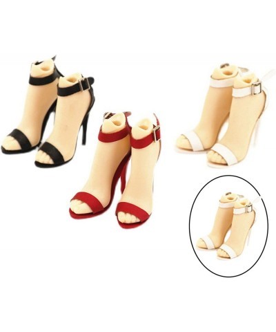 1/6 Female Action High s Sandals Shoes for 12" Action Figure Female Body Accessory White $38.09 Action Figures