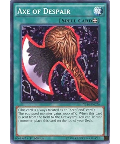 Axe of Despair (YS14-EN026) - Super Starter - Space-Time Showdown - 1st Edition - Common $13.93 Card Games