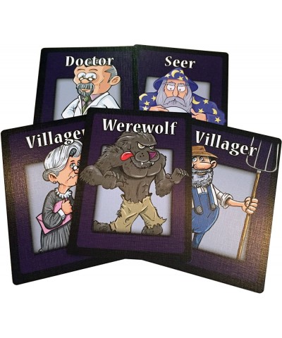 Werewolf The Party Game – Werewolf Card Game with Upgraded Characters – 42 Role Cards for 7 to 30 Players – Game Night for Ad...